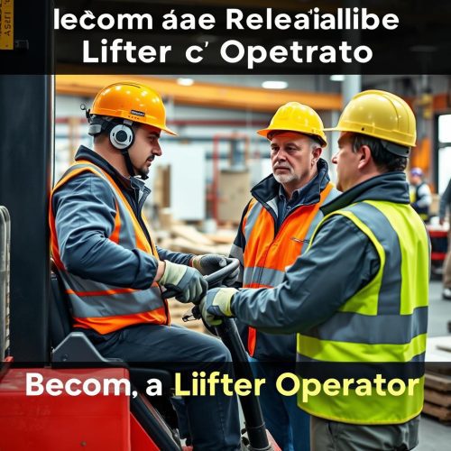 Jadi Operator Lifter Andal: Pelatihan Resmi & Sertifikasi!