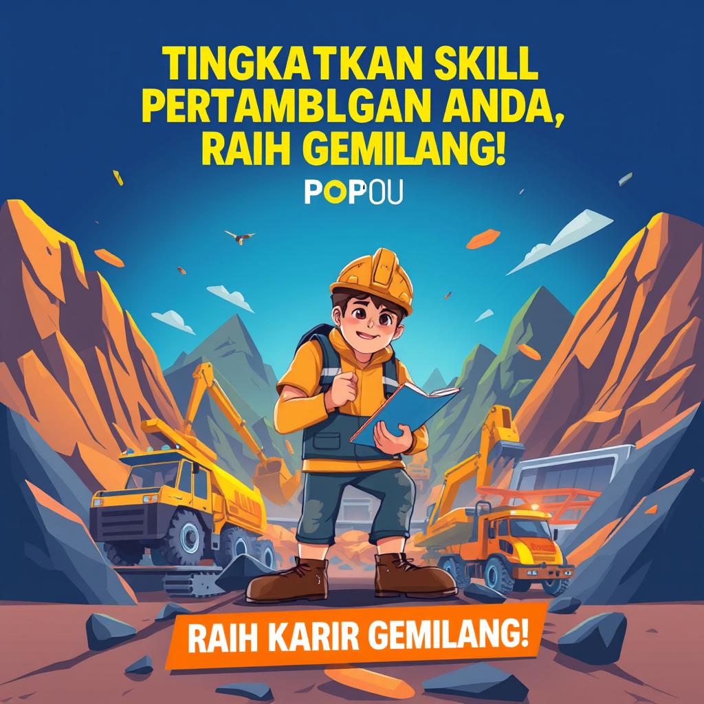 POP POM POU Luwuk: Tingkatkan Skill Pertambangan Anda, Raih Karir Gemilang!