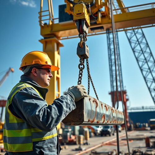 Rigger: Teknik Menurunkan Beban Aman dengan Crane