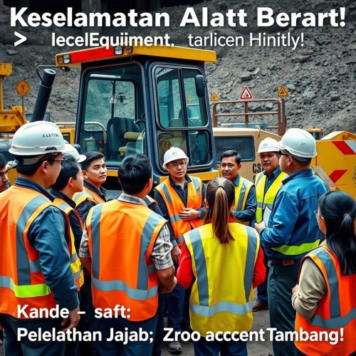Keselamatan Alat Berat: Pelatihan Wajib, Zero Accident Tambang!