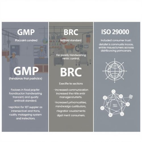 GMP, BRC, ISO 22000: Panduan Memilih Standar Keamanan Pangan yang Tepat