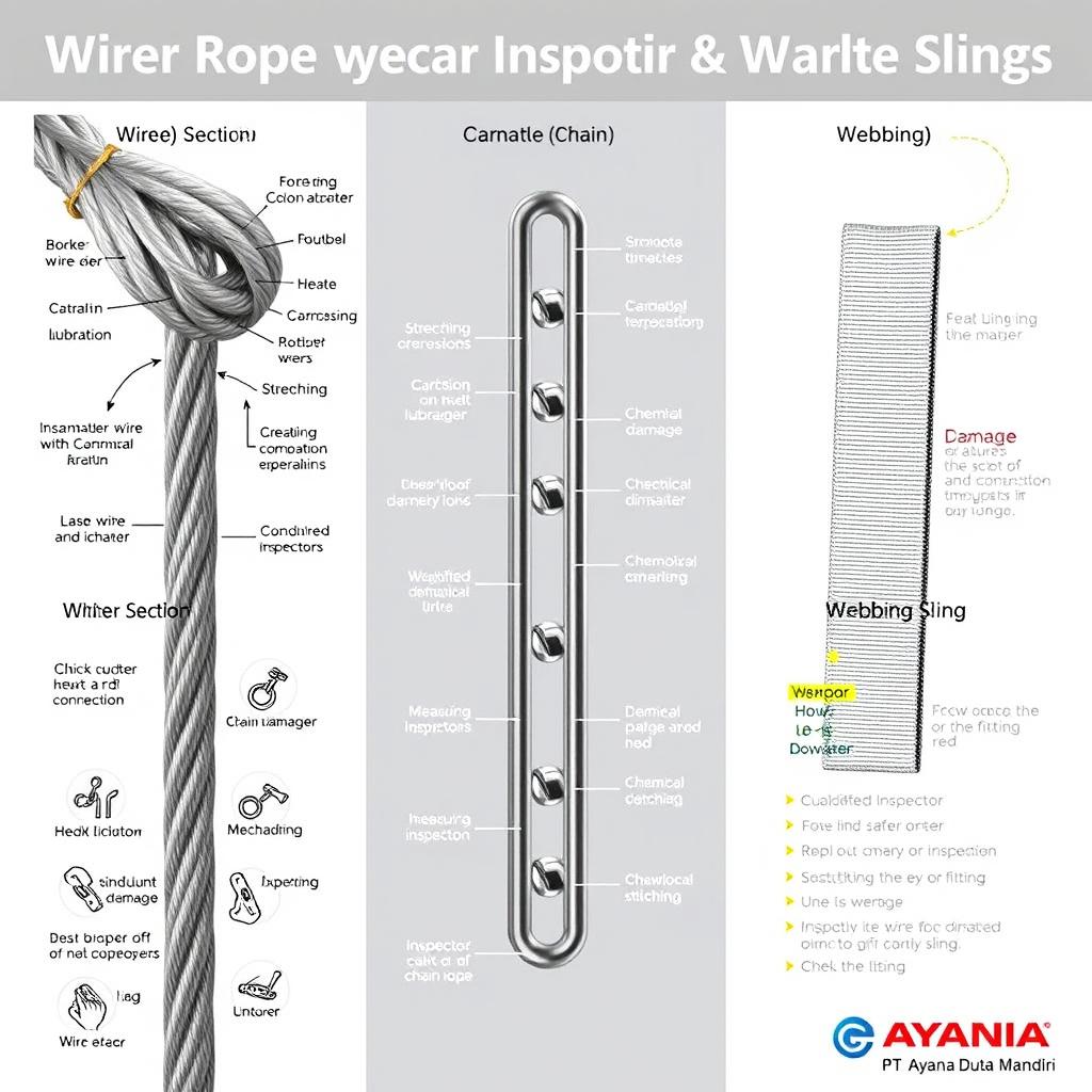 Inspeksi Wire Rope, Carmantle, dan Webbing: Panduan Lengkap untuk Keselamatan Kerja