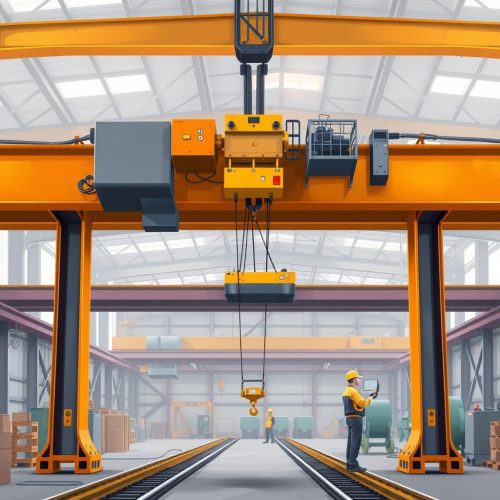 Overhead Crane: Panduan Komponen Utama & Fungsinya