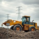 Wheel Loader: Risiko Listrik di Lokasi Kerja & Pencegahan