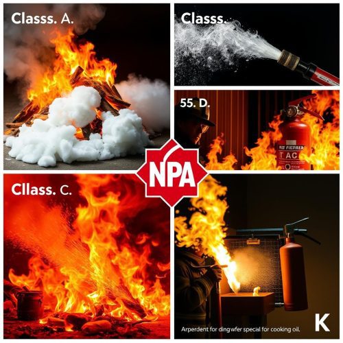 Standar NFPA: Kelas Kebakaran & Penjelasannya