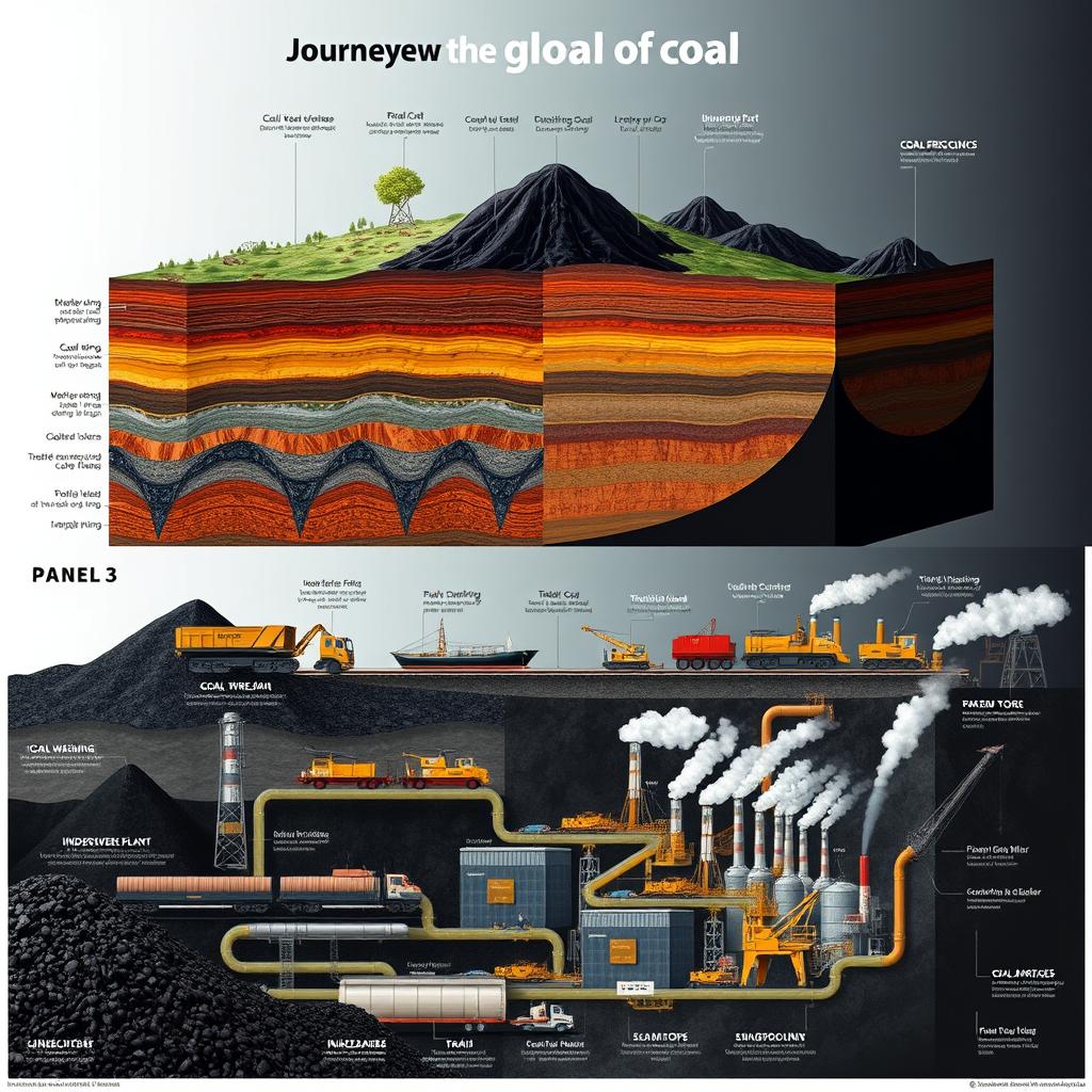 Eksplorasi Mendalam: Perjalanan Batubara dari Masa Geologi hingga Pasar Global