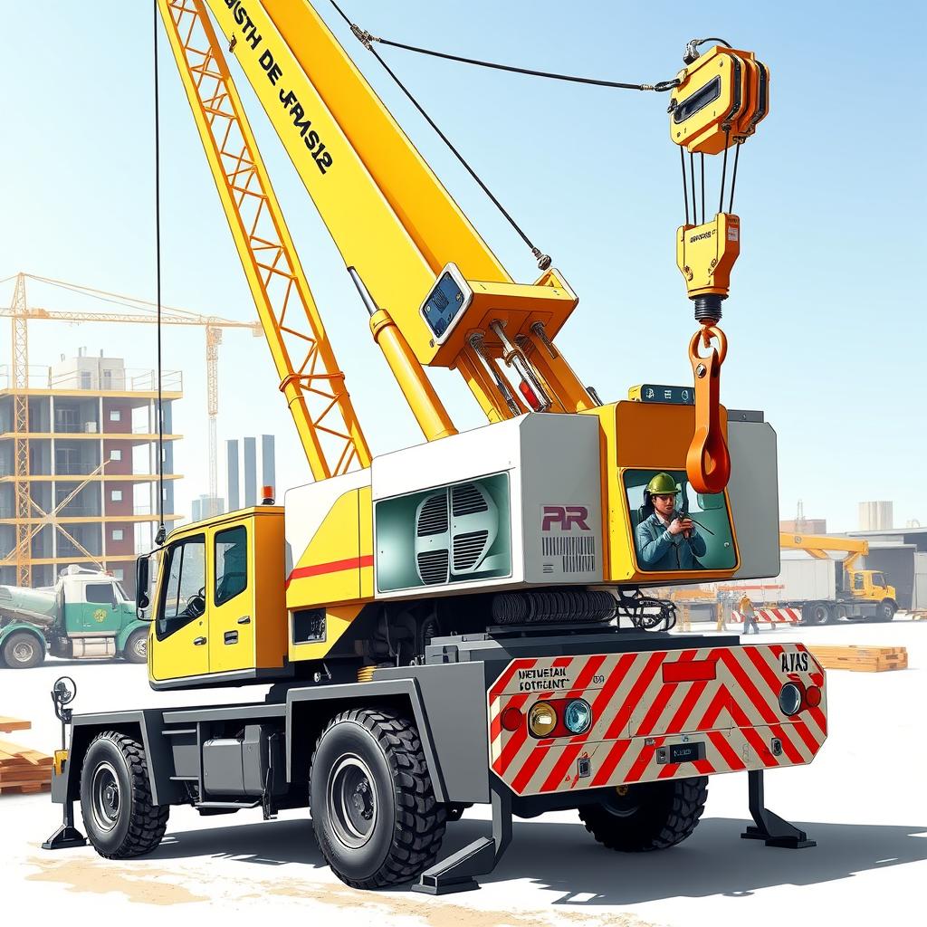 Mobile Crane: Daftar Lengkap Nama Komponen Utama dan Fungsinya