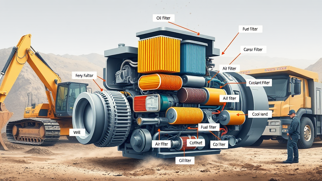 Kenali Fungsi Filter Alat Berat & Pentingnya Penggantian Rutin