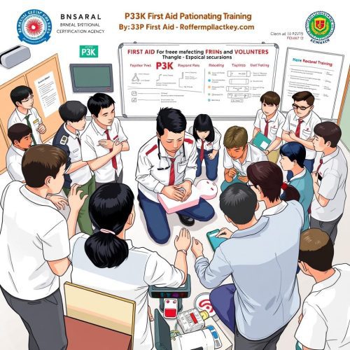 Simulasi P3K: Latihan Tanggap Darurat Bersama BNSP dan Kemnaker