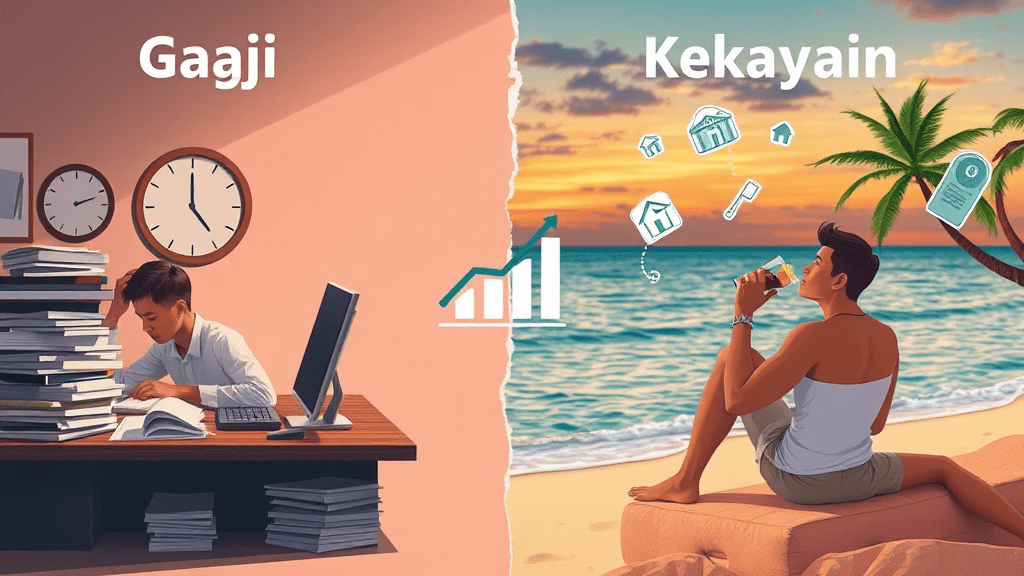 Gaji vs. Kekayaan: Kiat Pekerja untuk Membangun Aset yang Berkelanjutan