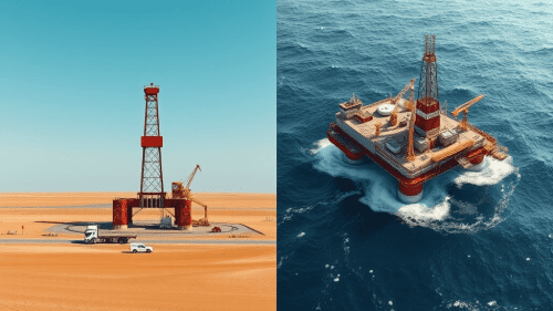 Anjungan Minyak: Memahami Perbedaan Vital Proses Produksi Onshore vs. Offshore