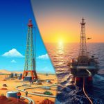 Perbedaan Peralatan Produksi Minyak: Menyelami Perbedaan Onshore vs. Offshore