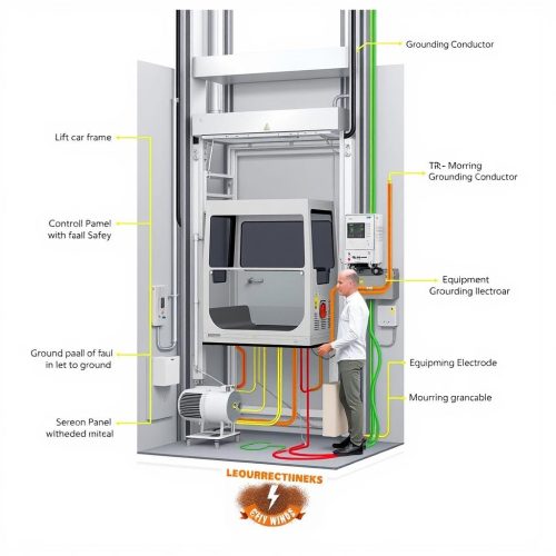 K3 Listrik Lift: Sistem Grounding & Pengamanan yang Wajib Anda Ketahui