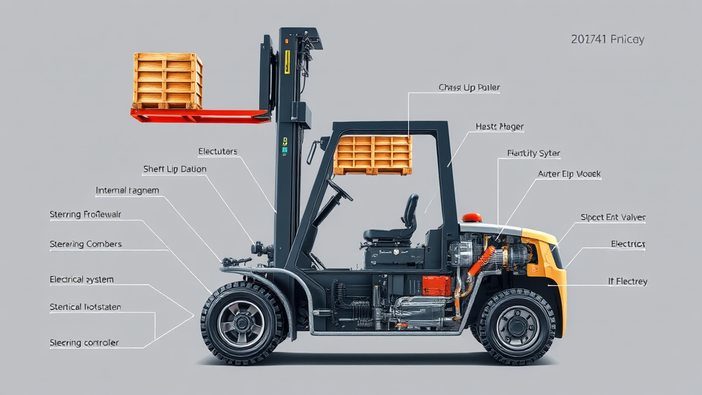 Komponen Forklift: Kenali Bagian Pentingnya!