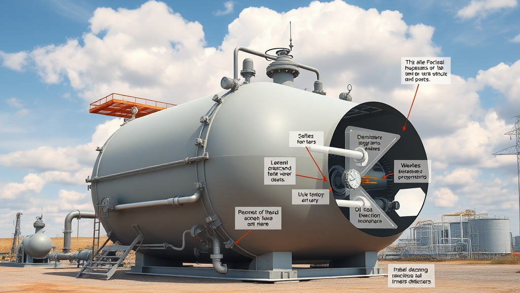 Desain Vessel Separator: Kunci Sukses untuk Optimasi Produksi Migas