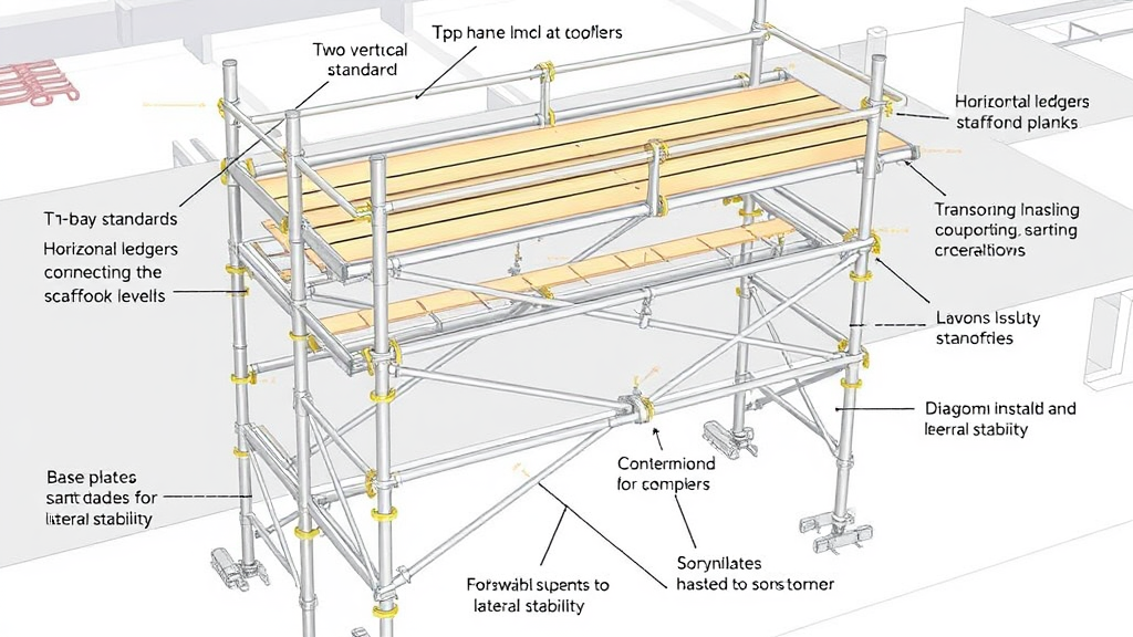 Rumus Jitu: Cara Menghitung Kebutuhan Material Scaffolding 1 Bay untuk Proyek Anda