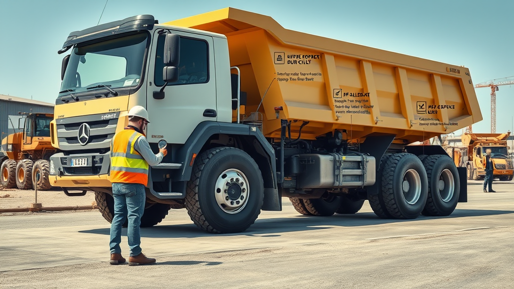 Dump Truck: Checklist Harian & Prosedur Pengoperasian Aman untuk Kinerja Optimal