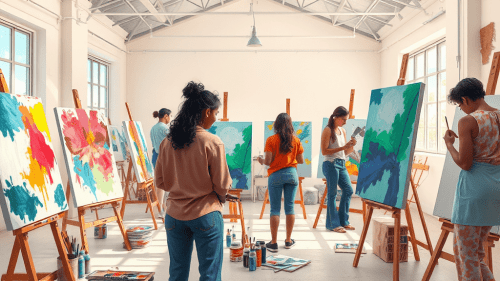 Pelatihan Painting: Kuasai Teknik & Material Modern untuk Karya Seni Luar Biasa