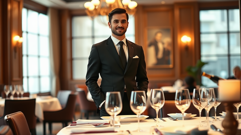 Head Waiter Profesional: Raih Sertifikasi F&B untuk Karir Cemerlang