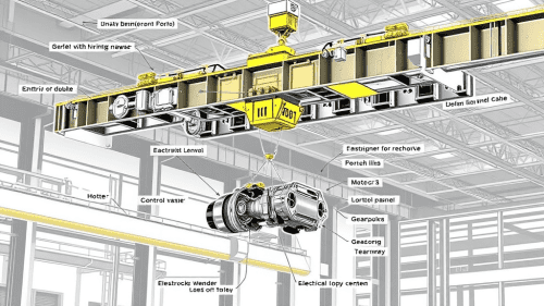 Anatomi Overhead Crane: Mengenal Lebih Dekat Setiap Komponen