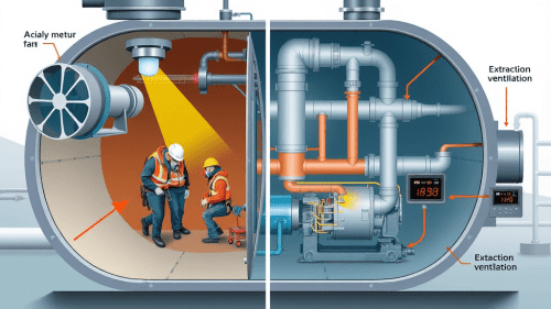 Ventilasi Ruang Terbatas: Panduan Lengkap Peralatan & Teknik Keselamatan