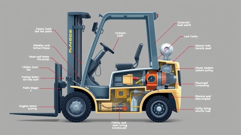 Jenis Kerusakan Forklift: Panduan Lengkap untuk Identifikasi & Perbaikan