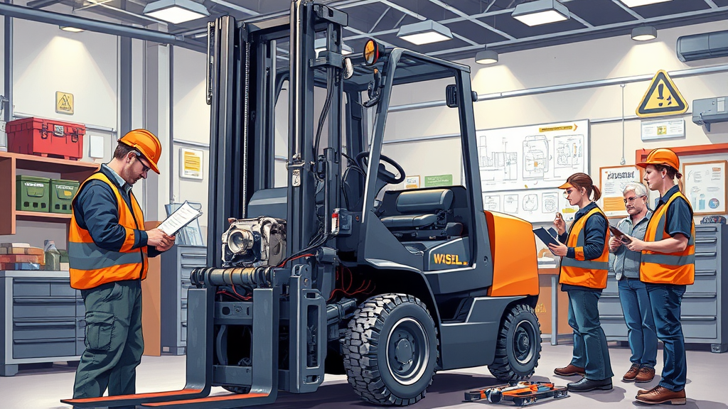 Pelatihan Forklift Tingkat Lanjut: Analisis Kerusakan & Strategi Perbaikan