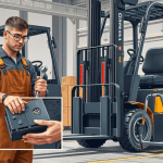 Forklift Kelas I: Panduan Keselamatan Mengganti Baterai
